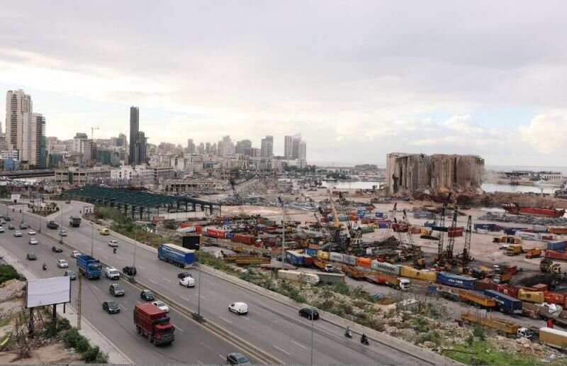 بازسازي بندر بيروت