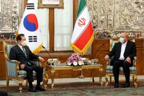 قالیباف و نخست وزیر کره جنوبی