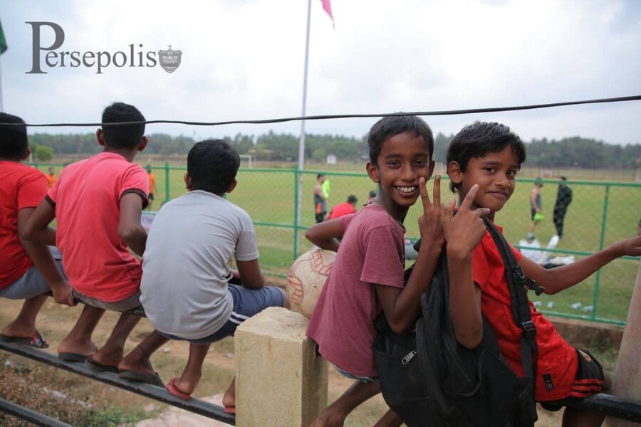 عکس | هندی‌ها بازیکنان پرسپولیس را تشویق کردند