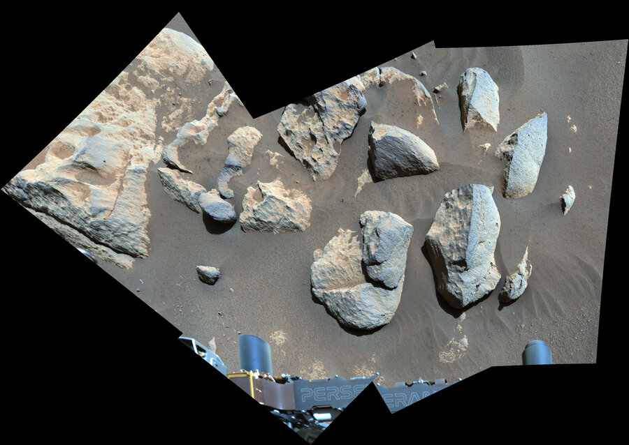 Martian rocks