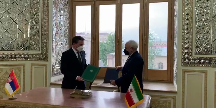 امضای سند همکاری‌ ایران و صربستان