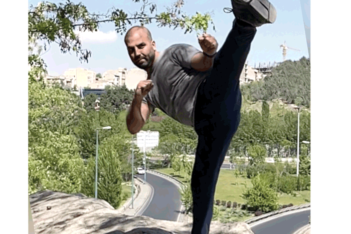 طبیعت غرب تهران مناسب برای ورزش | گپی با قهرمان سابق کاراته جهان 