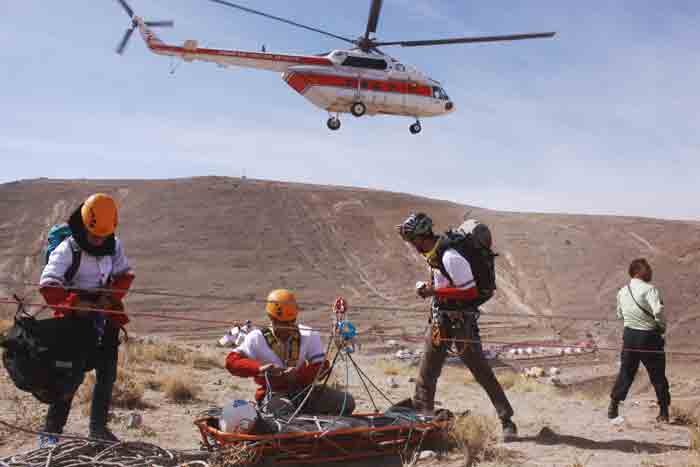 عملیات نجات در کوه‌های شمیران