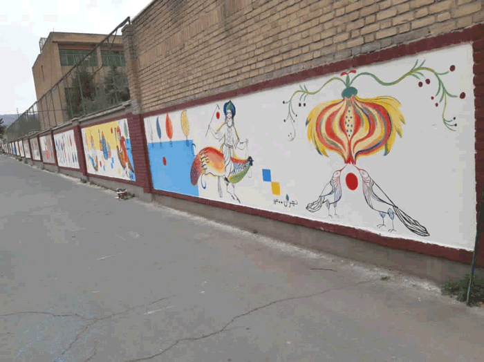 شهر با کمک هنرمندان محلی زیباتر می‌شود