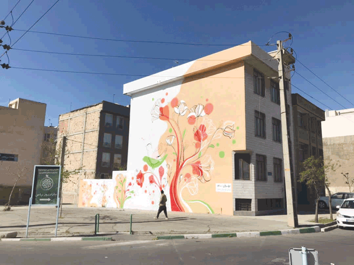 شهر با کمک هنرمندان محلی زیباتر می‌شود