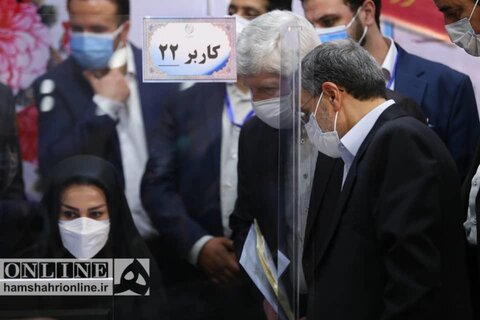 گزارش تصویری احمدی نژاد