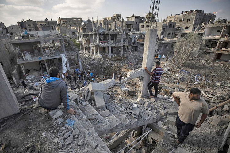 حمله هوايي ارتش اسرائيل به غزه