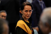اولین حضور آن سان سوچی بعد از کودتا | دادگاه میانمار تشکیل شد
