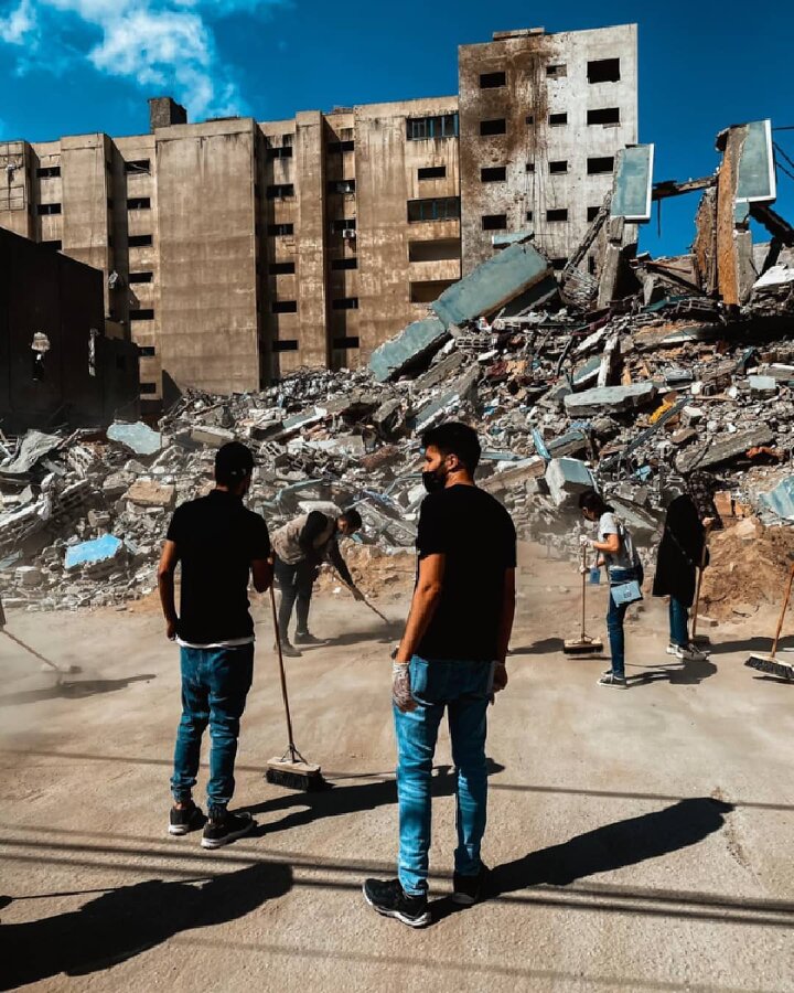 آغاز بازسازی غزه