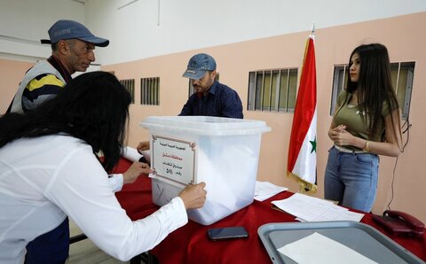 تصاویر انتخابات ریاست جمهوری سوریه