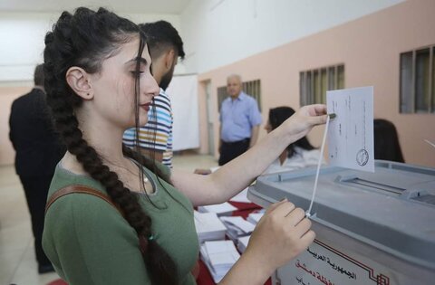 تصاویر انتخابات ریاست جمهوری سوریه