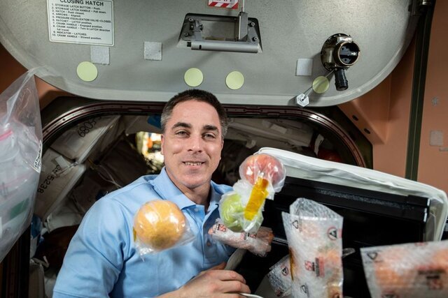 رژیم غذایی فضانورد