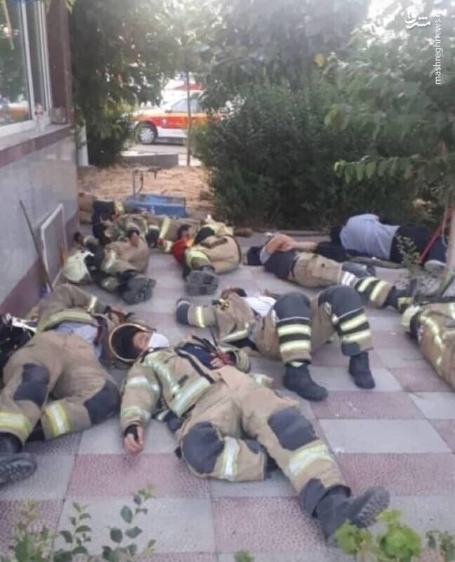 آتش‌نشانان خسته - پالایشگاه