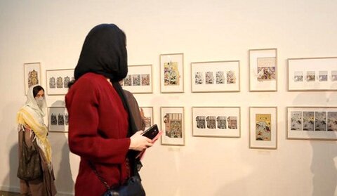 افتتاحیه نمایشگاه «نهان بر عیان» در موزه هنرهای معاصر