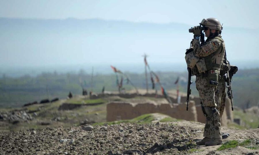 سرباز آلمانی در افغانستان