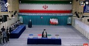 ویدئو | لحظه رای دادن رهبر انقلاب در حسینیه امام خمینی(ره)
