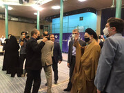 ویدئو | لحظه ورود محمد خاتمی به محل اخذ رای در حسینیه جماران | پیام خاتمی برای مردم پس از رای دادن