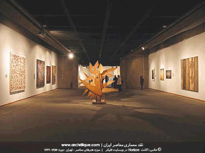 نماد معماری ایرانی در موزه هنرهای معاصر
