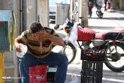 تصاویر | زندگی سخت مردم در یکی از گرم‌ترین شهرهای ایران | زندگی در گرمای بالای ۵۰ درجه