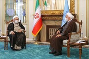 آملی لاریجانی با رئیس قوه قضاییه دیدار کرد