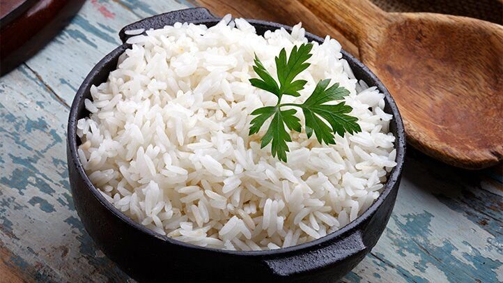برنج - پلو سفید