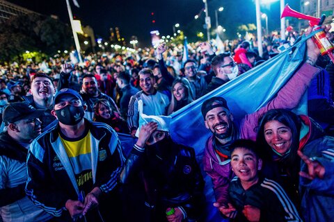 جشن قهرمانی آرژانتین