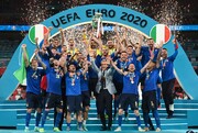 تصاویر |  ایتالیا جام را با خود به رم برد | لحظات تلخ و شیرین فینال یورو ۲۰۲۰