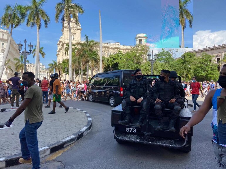 اعتراضات در کوبا