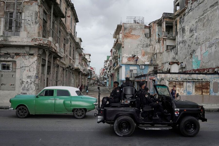 اعتراضات كوبا