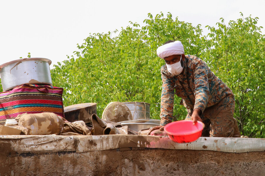 خسارات سیل در استان کرمان