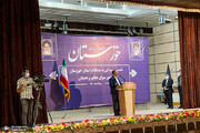 ویدئو | اعتراض به جهانگیری در جلسه سران قبایل خوزستان