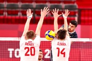 تصاویری دیدنی از والیبال ایران و لهستان | بردی به شیرینی طلای فروغی