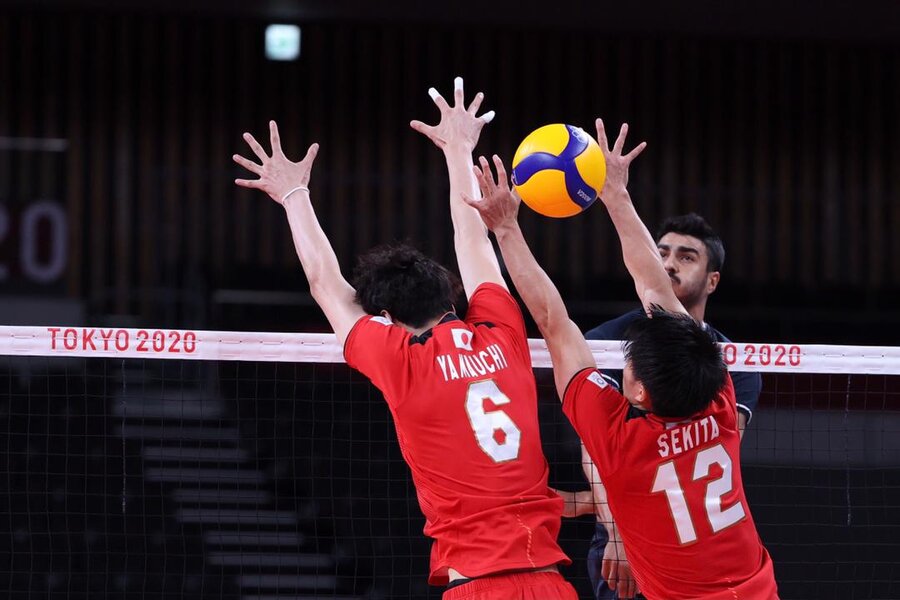 والیبال ایران و ژاپن