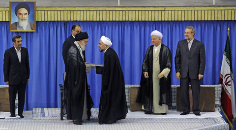 مراسم تنفیذ حکم ریاست جمهوری حسن روحانی در سال 92
