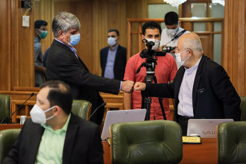 آخرین جلسه شورای پنجم شهر تهران با حضور شهردار