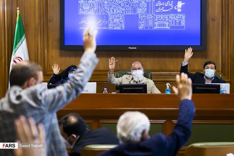 تصاویر | رای گیری برای انتخاب شهردار پایتخت