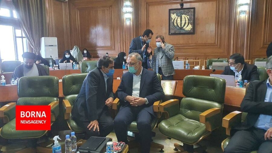 عکس | حضور زاکانی در صحن شورای شهر تهران