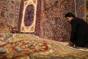 نقش هزار رنگ فرش ایرانی