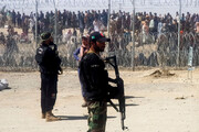 درگیری نیروهای امنیتی پاکستان با مهاجران افغان در مرز