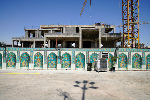 تصاویر | سازه جدید تل زینبیه در کربلا