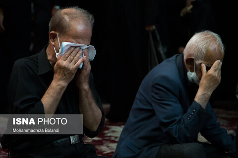 مراسم عزاداری تاسوعای حسینی در بازار تهران