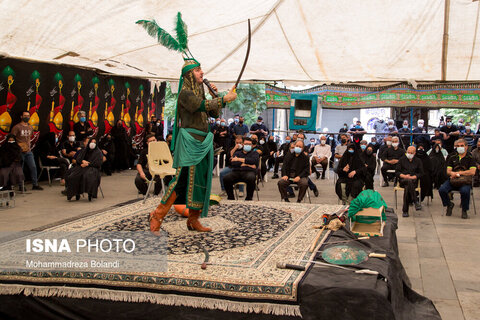 مراسم عزاداری تاسوعای حسینی در بازار تهران