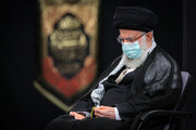 تصاویر | مراسم عزاداری شام غریبان حسینی (ع) با حضور رهبر معظم انقلاب