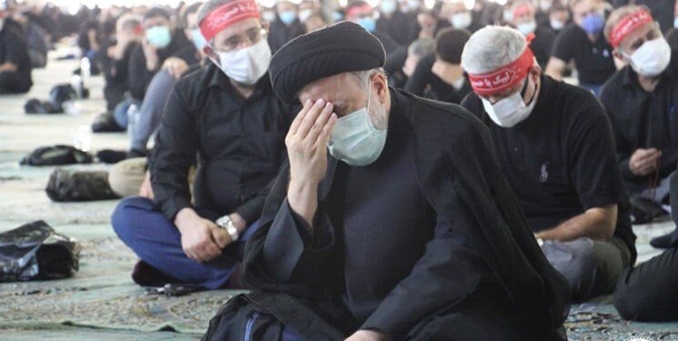 عزاداری رئیسی در دانشگاه تهران