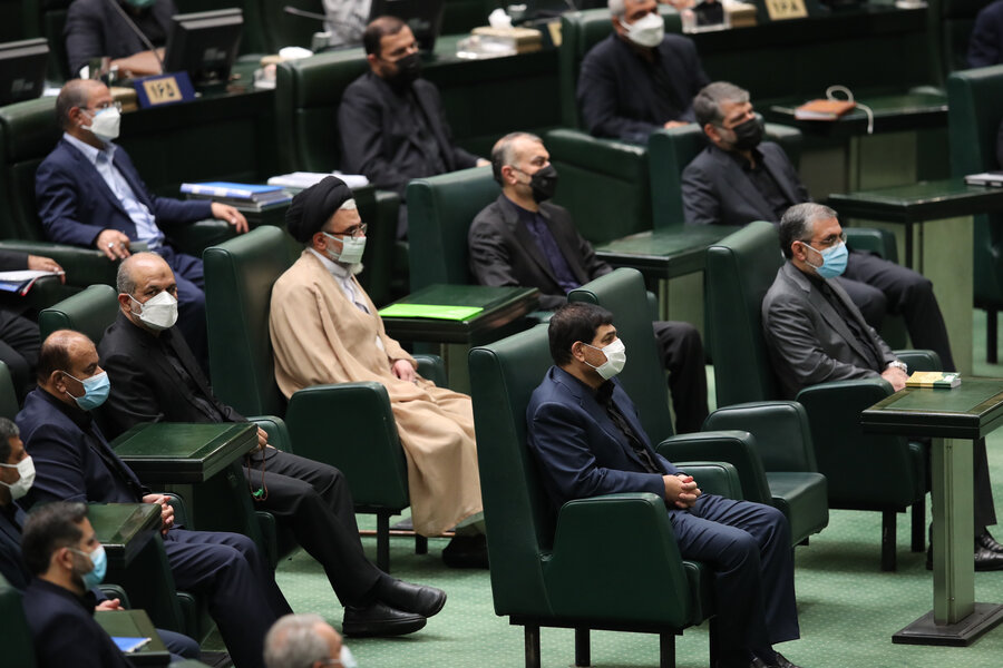 تصاویر | جلسه رای اعتماد به وزیران پیشنهادی رئیسی