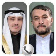 تماس تلفنی وزیر خارجه کویت با وزیرخارجه جدید ایران