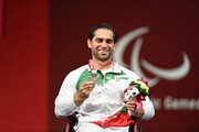 نخستین مدال کاروان پارالمپیک ایران به جعفری رسید