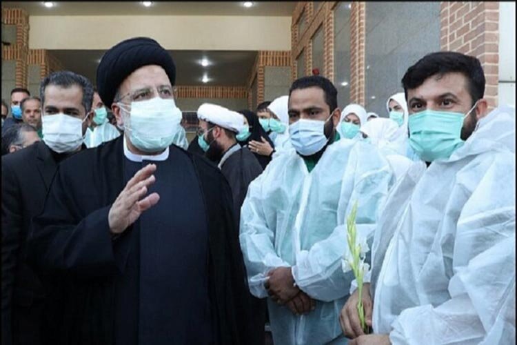 رئيسي در بهشت زهرا