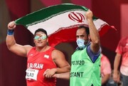 پنجمین طلای ایران در پارالمپیک توکیو | واکنش جالب قهرمان ایران به رکوردش