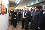 نمایشگاه تصویر سازی با موضوع ایثار و رشادت های امام حسین (ع) افتتاح شد